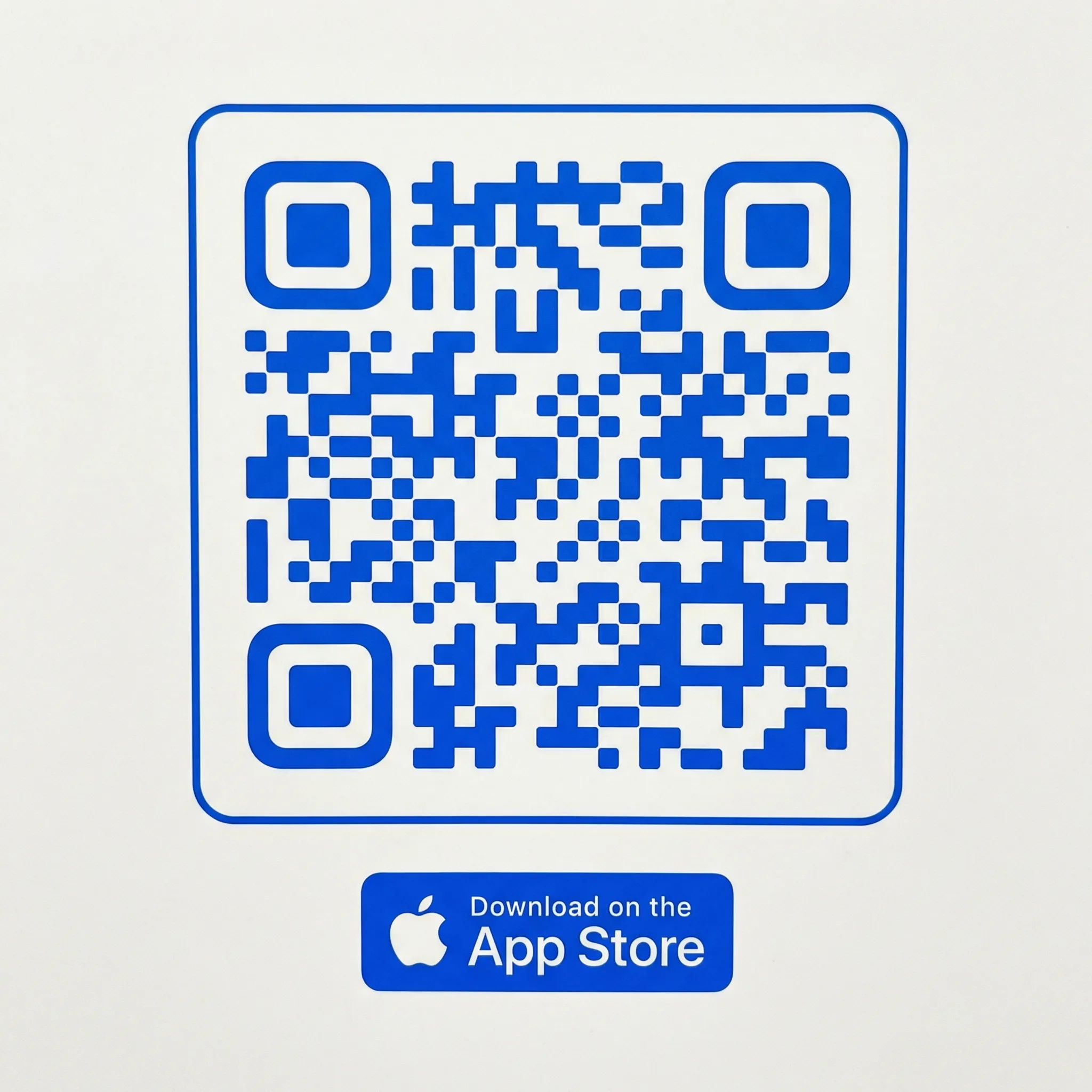 蓝色导航网址 iOS版APP下载二维码